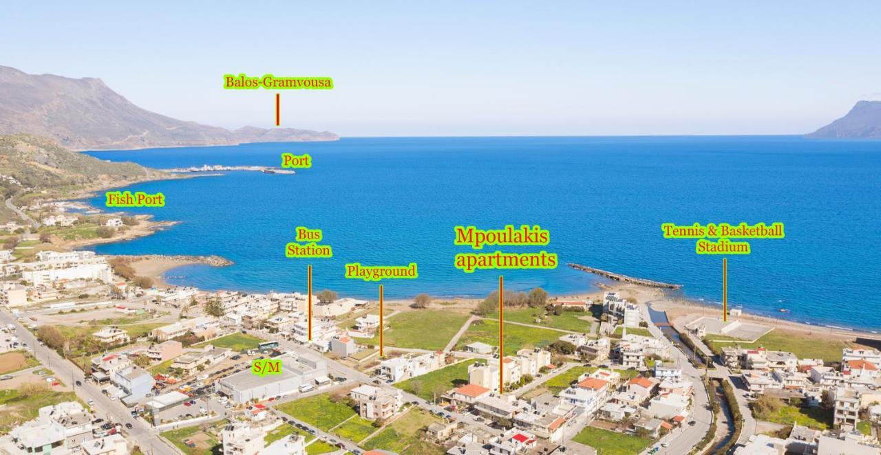 Mpoulakis Apartment 46 Kíssamos Екстериор снимка